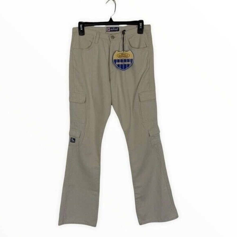 Asphalt Double Cargo Utility Pants‎ Beige Workwear Outdoor Tactical Streetwear 7